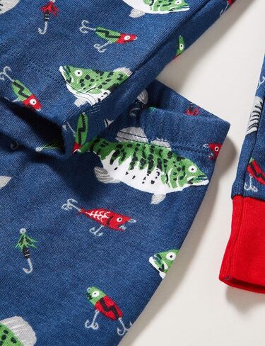 Hatley Kids' Long Sleeve Printed Pajama Set in Saudi Arabia