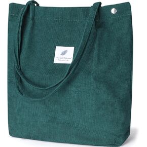 WantGor Corduroy Totes Bag Women's Shoulder Handbags Big Capacity Shopping Bag in Kuwait