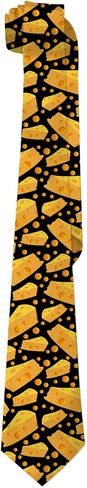 Men's Skinny Neckties Novelty Food Ties for Men Teen Boys, Funny Gifts for Office Holiday Party, One Size Neck Tie in Kuwait