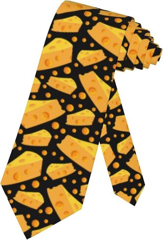 Men's Skinny Neckties Novelty Food Ties for Men Teen Boys, Funny Gifts for Office Holiday Party, One Size Neck Tie in Kuwait