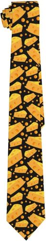 Men's Skinny Neckties Novelty Food Ties for Men Teen Boys, Funny Gifts for Office Holiday Party, One Size Neck Tie in Kuwait