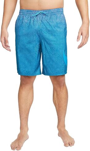 Nike Men's 9" Grid Swoosh Volley Swim Shorts Trunks in Saudi Arabia