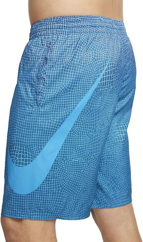 Nike Men's 9" Grid Swoosh Volley Swim Shorts Trunks in Saudi Arabia