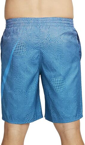 Nike Men's 9" Grid Swoosh Volley Swim Shorts Trunks in Saudi Arabia