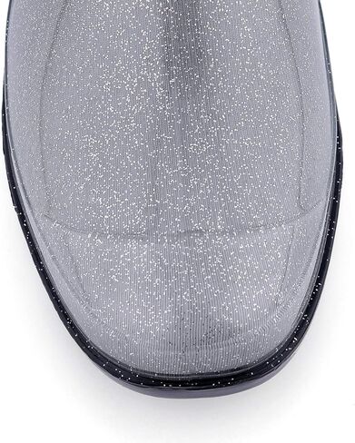 K KomForme Women’s Knee High Waterproof Rain Boots Glitter, Matte and Gradient in Kuwait