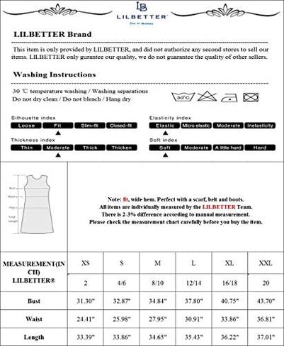 فستان LILBETTER نسائي طويل الأكمام مطوي فضفاض ومتأرجح مع جيوب بطول الركبة in Kuwait
