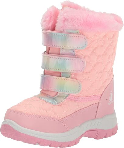 حذاء شتوي شتوي مقاوم للماء مبطن بصوف الشيربا للجنسين من الجنسين - الدب القوي (طفل صغير/طفل صغير) in Kuwait