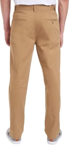 Nautica Young Men's Uniform Flat Front Stretch Twill Pant in Saudi Arabia