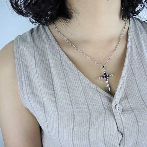 Cross Necklace with Lord' s Prayer and Praying Hands Pendant in Kuwait