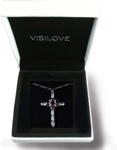 Cross Necklace with Lord' s Prayer and Praying Hands Pendant in Kuwait