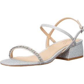 Jewel Badgley Mischka Aaliyah Block Heel Sandal