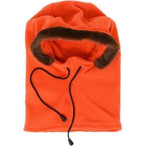 قبعة Kenny Cosplay بغطاء رأس مرخصة رسميًا من South Park مع فراء برتقالية in Kuwait