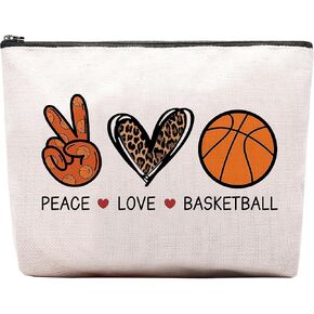 CEASQVAA Volleyball Inspirational Gifts for Women, Volleyball Stuff Gifts Makeup Cosmetic Bag for Women Volleyball Players Teams, Birthday Gifts for Her Travel Makeup Pouch in Kuwait