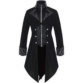 سترة VOREING للرجال من العصور الوسطى Steampunk عتيقة على الطراز القوطي الفيكتوري in Kuwait