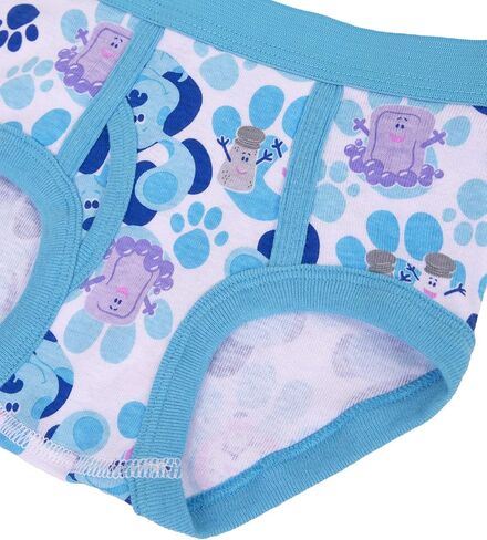 أدلة الأزرق وأنت! 10 قطع من الملابس الداخلية القطنية الممشطة بنسبة 100% للأولاد حصريًا من أمازون، مقاسات 18 م و2/3 و4 طن in Kuwait