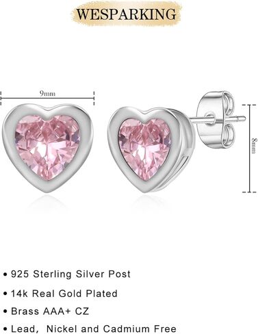 أقراط ذهبية للنساء 14 قيراط مطلية بالذهب والفضة والذهب الوردي أقراط لطيفة لؤلؤة قلب فطر عين الشر نجم البحر ندفة الثلج هلال نجمة القمر أزياء أنيقة الماس أقراط صغيرة عصرية هدايا مجوهرات مضادة للحساسية للفتيات المراهقات in Kuwait