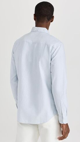 Club Monaco Men's Long Sleeve Solid Oxford Shirt in Kuwait
