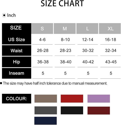 JQ JQAMAZING شورت يوجا عالي الخصر للنساء 5 بوصات شورت لراكبي الدراجات النارية للسيدات من الألياف اللدنة قصير للتمرين في صالة الألعاب الرياضية والجري أحمر/أرجواني in Kuwait