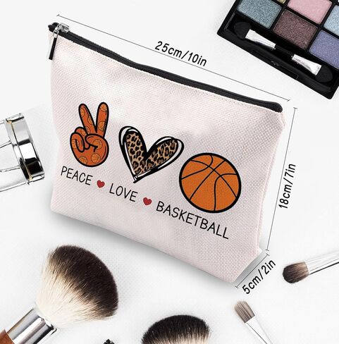 CEASQVAA Volleyball Inspirational Gifts for Women, Volleyball Stuff Gifts Makeup Cosmetic Bag for Women Volleyball Players Teams, Birthday Gifts for Her Travel Makeup Pouch in Kuwait