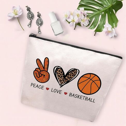 CEASQVAA Volleyball Inspirational Gifts for Women, Volleyball Stuff Gifts Makeup Cosmetic Bag for Women Volleyball Players Teams, Birthday Gifts for Her Travel Makeup Pouch in Kuwait
