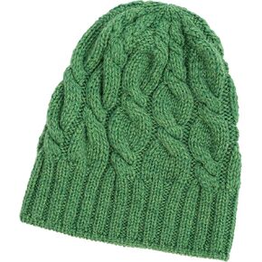 SAOL 100% Merino Wool - Irish Cable Knit Winter Hat for Men's