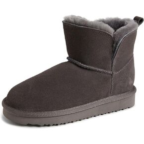 Fireside by Dearfoams Unisex-Child Bunbury Shearling Indoor/Outdoor Folddown Boot Fashion in Kuwait
