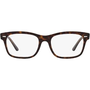 Ray-Ban Rx5383f Mr. Burbank Low Bridge Fit Rectangular Prescription Eyeglass Frames in Saudi Arabia