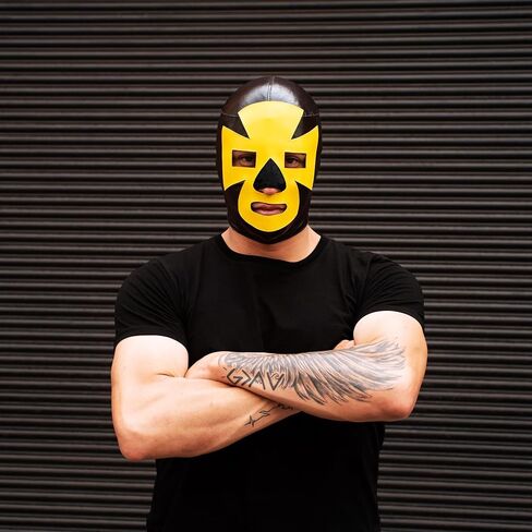 THREE MASK Pro-Quality Wrestling Masks | Authentic Lucha Libre Costume - Adult Size | Máscaras de Luchador Made in Mexico in Saudi Arabia
