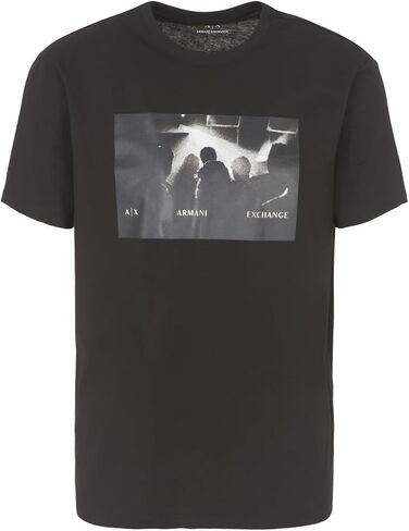 تي شيرت A|X ARMANI EXCHANGE للرجال ذو مقاس عادي للحفلات الموسيقية in Kuwait