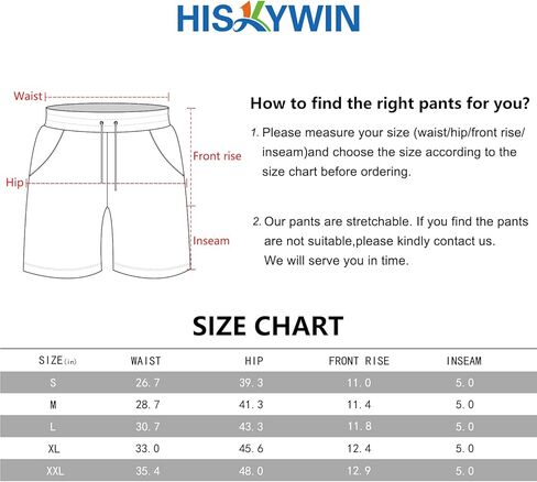 HISKYWIN 5 "/ 7" طول الدرزة الداخلية النسائية النشطة برمودا شورت اليوغا الركض السراويل جيوب البريدي in Kuwait