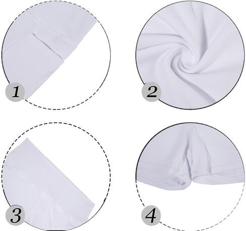 Starlemon Women's 3" High Waist Yoga Shorts Tummy Control Spandex Workout Biker Volleyball Shorts for Womens with Side Pockets White/White, Large in Kuwait