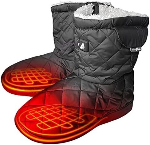 أحذية ActionHeat 5V ساخنة للاستخدام الداخلي والخارجي، أحذية تعمل بالبطارية للأنشطة الشتوية، تسخين 140 درجة فهرنهايت in Kuwait