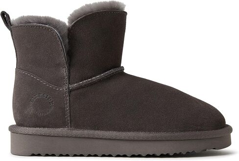 Fireside by Dearfoams Unisex-Child Bunbury Shearling Indoor/Outdoor Folddown Boot Fashion in Kuwait