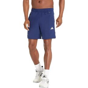 adidas Men's Essentials Woven Training Shorts, Dark Blue/White, Small in Saudi Arabia
