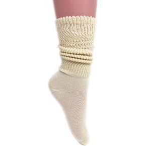Cotton Lightweight Slouch Socks for Women Extra Thin Socks Size 9 to 11
