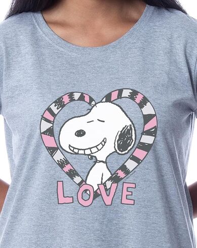 قميص بيجامة نوم للسيدات من INTIMO Peanuts Snoopy Fresh and New Character in Kuwait