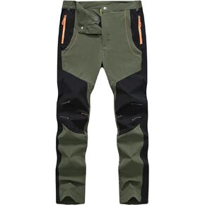 TBMPOY Men's Hiking Work Cargo Pants Lightweight Waterproof Quick Dry Outdoor Mountain Pant Fishing Camping