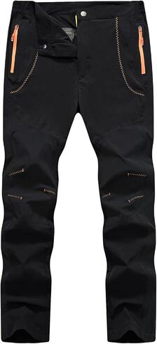 TBMPOY Men's Hiking Work Cargo Pants Lightweight Waterproof Quick Dry Outdoor Mountain Pant Fishing Camping in Kuwait