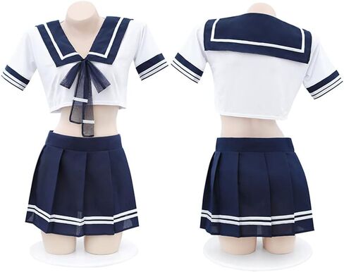 Japanese schoolgirl cosplay perspective temptation uniform cute anime sailor suit sexy lingerie in Saudi Arabia