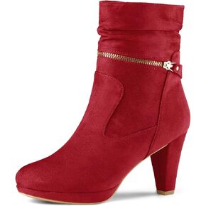 Allegra K Women's Mid Calf Boots in Saudi Arabia
