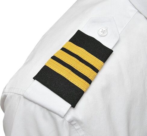 كتاف زي الطيار الاحترافي من آيرو فينيكس - ثلاثة أشرطة - ضابط أول in Kuwait