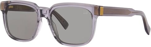 Dunhill Rectangular Sunglasses DU0002S 004 Transparent Gray 54mm, 54-17-145 in Saudi Arabia