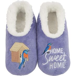 Snoozies Womens Pairables - Funny Slippers for Women - Womens Slippers - House Slippers - Home Sweet Home - Medium in Saudi Arabia