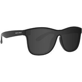 MAXJULI Polarized Trendy Sports Sunglasses for Big Heads Men Women One Piece Oversized Sun Glasses 8206