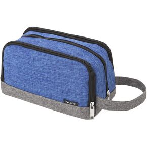 Yeiotsy Color Clash Portable Travel Toiletry Organizer Bag