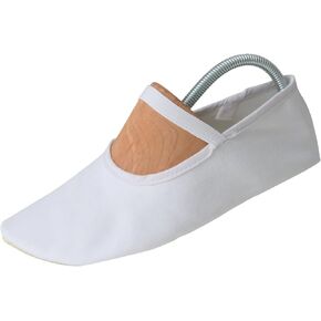 حذاء Morgenspruch Eurythmieversand Eurythmy القطني للجمباز للأطفال الصغار والأطفال مع نعل مطاطي مانع للانزلاق - مصمم لمدارس والدورف - مناسب للباليه والرقص والترامبولين والرفعة الميتة in Kuwait