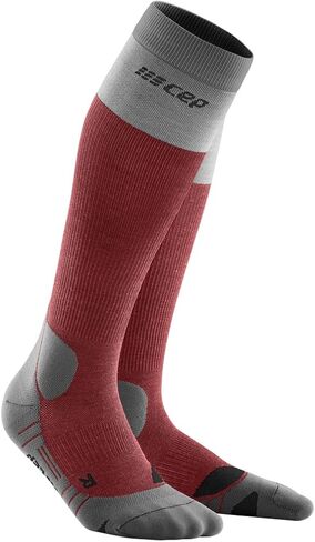 CEP Women's Tall Light Merino Wool Hiking Socks - Lightweight Knee High Outdoor Compression Socks in Kuwait