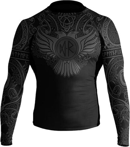واقي من الطفح الجلدي للرجال من Raven Fightwear Nordic IBJJF معتمد in Kuwait