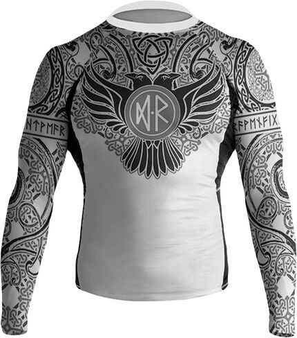 واقي من الطفح الجلدي للرجال من Raven Fightwear Nordic IBJJF معتمد in Kuwait