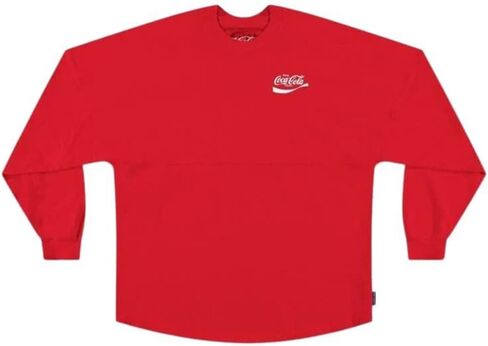 Spirit Jersey Unisex Coca-Cola Classic Long-Sleeve Crew Neck Jersey in Saudi Arabia